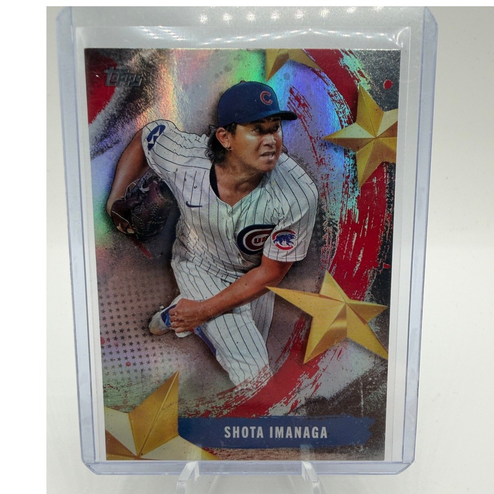 Shota Imanaga Stars of MLB 2025 Topps SMLB-26 MLB Chicago Cubs
